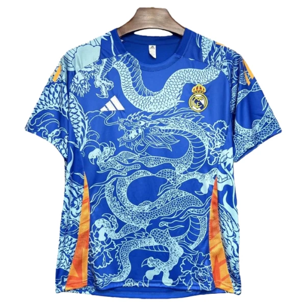 Real Madrid Shirt Dragon 25/26 Blauw Speciaal Real Madrid Shirt Dragon 25/26 Blauw Speciaal