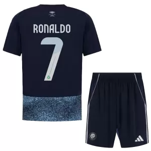 Al-Nassr FC Cristiano Ronaldo 7 Uittenue Kinderen 25/26 Al-Nassr FC Cristiano Ronaldo 7 Uittenue Kinderen 25/26