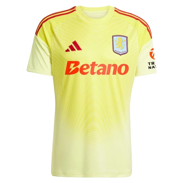 Aston Villa Doelman Shirt 25/26 Geel Aston Villa Doelman Shirt 25/26 Geel