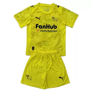 Derby County Doelman Tenue Kinderen 25/26 Geel