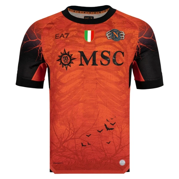 SSC Napoli Halloween Doelman Shirt 25/26 Speciaal SSC Napoli Halloween Doelman Shirt 25/26 Speciaal