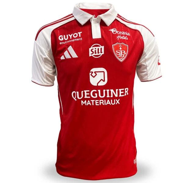 Stade Brestois Thuisshirt 25/26 Stade Brestois Thuisshirt 25/26