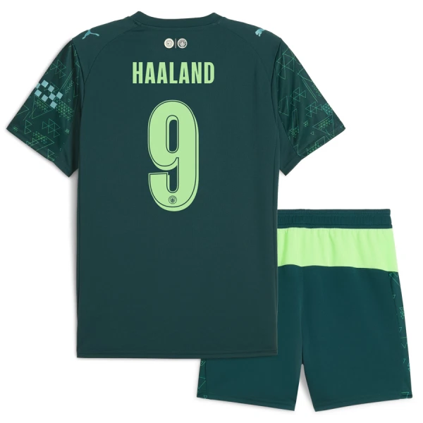 Manchester City Erling Haaland 9 Vierde Tenue Kinderen EA Sport 25/26 Manchester City Erling Haaland 9 Vierde Tenue Kinderen EA Sport 25/26