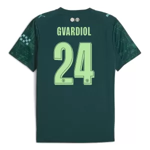Manchester City Josko Gvardiol 24 Vierde Shirt EA Sport 25/26 Manchester City Josko Gvardiol 24 Vierde Shirt EA Sport 25/26