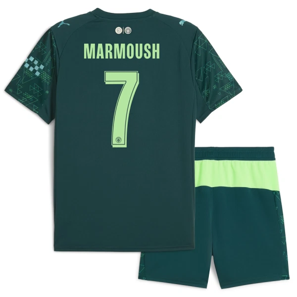 Manchester City Marmoush 7 Vierde Tenue Kinderen EA Sport 25/26 Manchester City Marmoush 7 Vierde Tenue Kinderen EA Sport 25/26