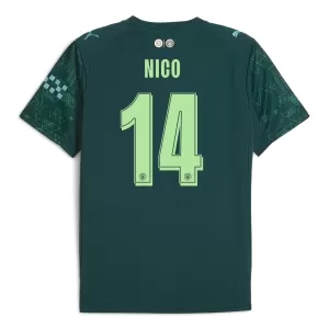 Manchester City Nico 14 Vierde Shirt EA Sport 25/26 Manchester City Nico 14 Vierde Shirt EA Sport 25/26