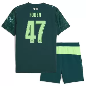 Manchester City Phil Foden 47 Vierde Tenue Kinderen EA Sport 25/26 Manchester City Phil Foden 47 Vierde Tenue Kinderen EA Sport 25/26