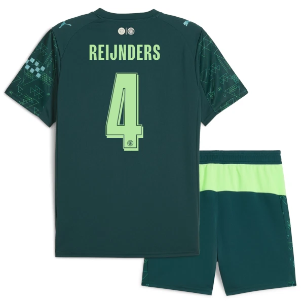 Manchester City Reijnders 4 Vierde Tenue Kinderen EA Sport 25/26 Manchester City Reijnders 4 Vierde Tenue Kinderen EA Sport 25/26
