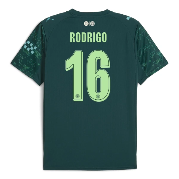 Manchester City Rodrigo Hernández 16 Vierde Shirt EA Sport 25/26 Manchester City Rodrigo Hernández 16 Vierde Shirt EA Sport 25/26