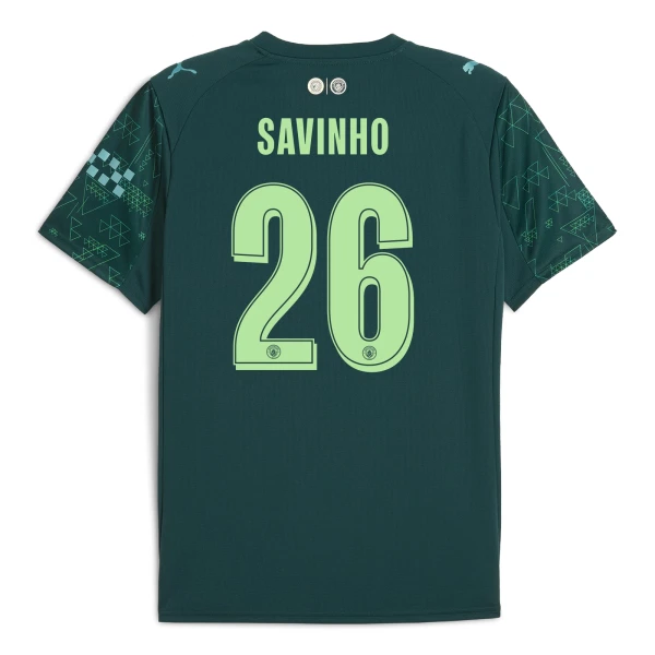 Manchester City Savinho 26 Vierde Shirt EA Sport 25/26 Manchester City Savinho 26 Vierde Shirt EA Sport 25/26