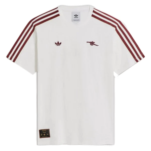 Arsenal Terrace Icons Shirt 25/26 Wit Arsenal Terrace Icons Shirt 25/26 Wit