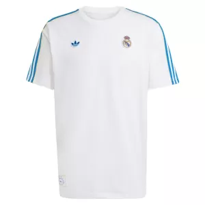 Real Madrid Terrace Icons Shirt 25/26 Wit Real Madrid Terrace Icons Shirt 25/26 Wit