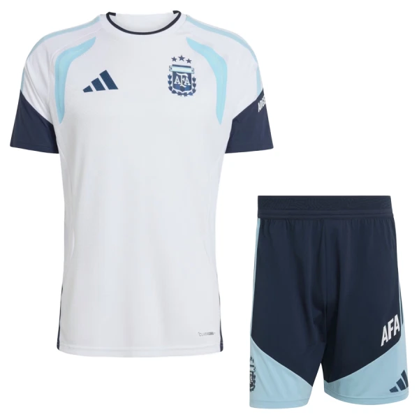 Argentinië Trainingsshirt Kinderen WK 2026 Wit Argentinië Trainingsshirt Kinderen WK 2026 Wit