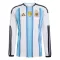 Argentinië Thuisshirt WK 2026 Lange Mouwen