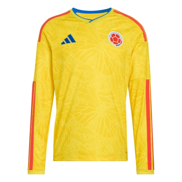 Colombia Thuisshirt WK 2026 Lange Mouwen Colombia Thuisshirt WK 2026 Lange Mouwen