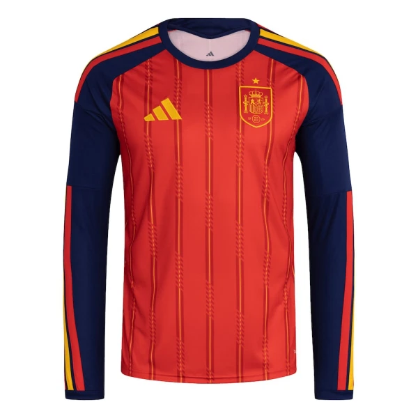 Spanje Thuisshirt WK 2026 Lange Mouwen Spanje Thuisshirt WK 2026 Lange Mouwen