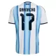 Argentinië Garnacho 17 Thuisshirt WK 2026