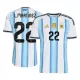 Argentinië Lautaro Martínez 22 Thuisshirt WK 2026