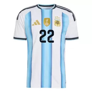 Argentinië Lautaro Martínez 22 Thuistenue Kinderen WK 2026