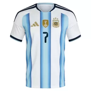 Argentinië Rodrigo de Paul 7 Thuisshirt WK 2026