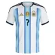 Argentinië Rodrigo de Paul 7 Thuisshirt WK 2026