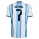 Argentinië Rodrigo de Paul 7 Thuisshirt WK 2026