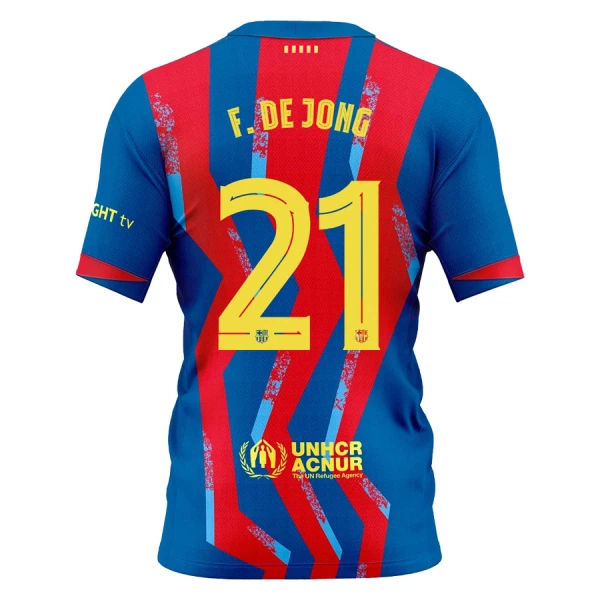 FC Barcelona Frenkie de Jong 21 Vierde Tenue Kinderen 25/26