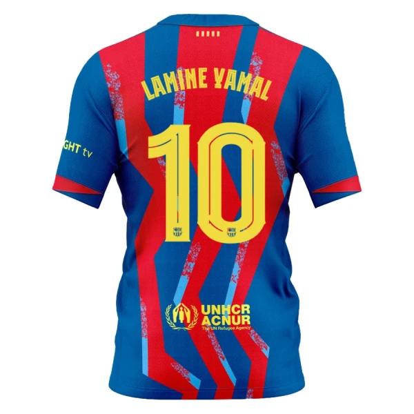 FC Barcelona Lamine Yamal 10 Vierde Shirt 25/26