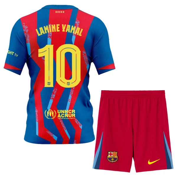 FC Barcelona Lamine Yamal 10 Vierde Tenue Kinderen 25/26