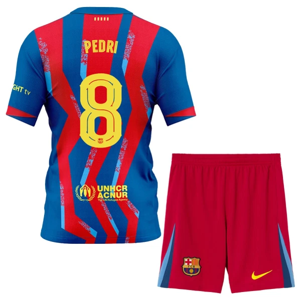 FC Barcelona Pedri 8 Vierde Tenue Kinderen 25/26 FC Barcelona Pedri 8 Vierde Tenue Kinderen 25/26