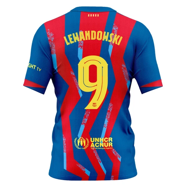 FC Barcelona Robert Lewandowski 9 Vierde Tenue Kinderen 25/26