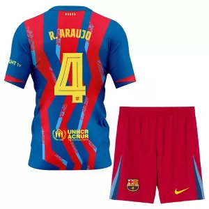 FC Barcelona Ronald Araujo 4 Vierde Tenue Kinderen 25/26