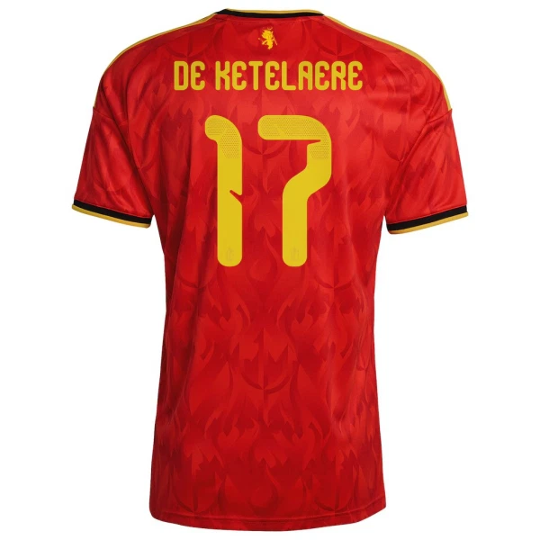 België De Ketelaere 17 Thuisshirt WK 2026
