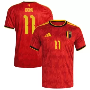 België Jérémy Doku 11 Thuisshirt WK 2026