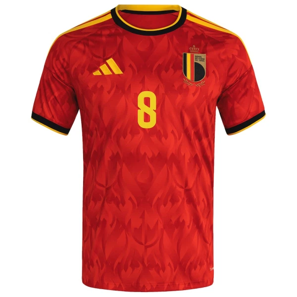 België Tielemans 8 Thuisshirt WK 2026