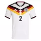 Duitsland Antonio Rüdiger 2 Thuisshirt WK 2026