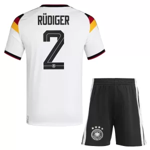 Duitsland Antonio Rüdiger 2 Thuistenue Kinderen WK 2026