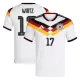 Duitsland Florian Wirtz 17 Thuisshirt WK 2026 Duitsland Florian Wirtz 17 Thuisshirt WK 2026
