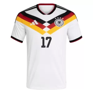 Duitsland Florian Wirtz 17 Thuisshirt WK 2026