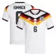 Duitsland Joshua Kimmich 6 Thuisshirt WK 2026 Duitsland Joshua Kimmich 6 Thuisshirt WK 2026
