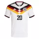 Duitsland Serge Gnabry 20 Thuisshirt WK 2026