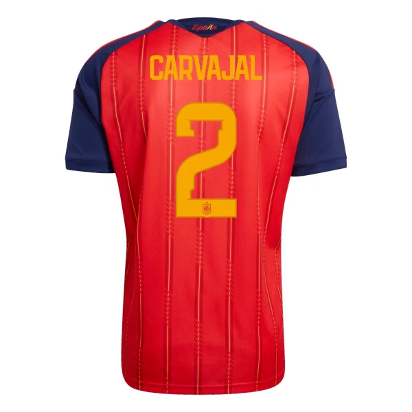 Spanje Carvajal 2 Thuisshirt WK 2026