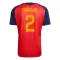 Spanje Carvajal 2 Thuisshirt WK 2026