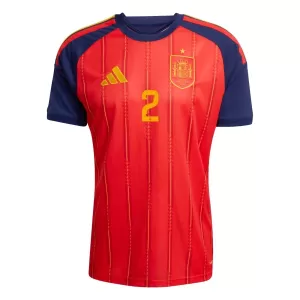 Spanje Carvajal 2 Thuisshirt WK 2026