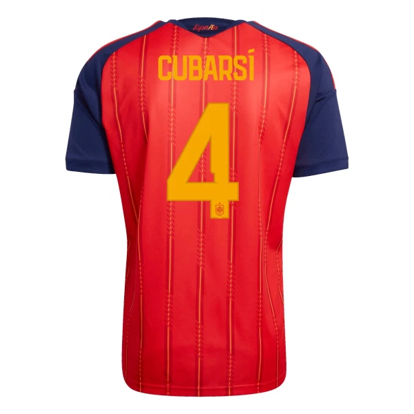 Spanje Cubarsi 4 Thuisshirt WK 2026