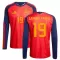 Spanje Lamine Yamal 19 Thuisshirt WK 2026 Lange Mouwen