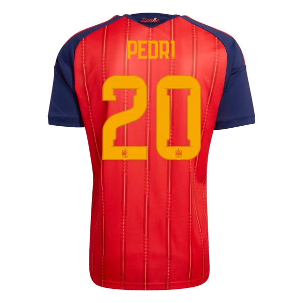 Spanje Pedri 20 Thuisshirt WK 2026