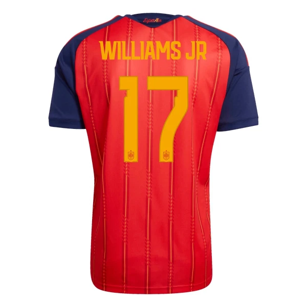 Spanje Williams JR 17 Thuisshirt WK 2026