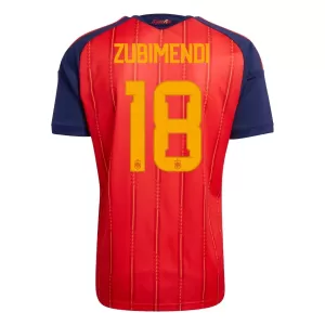 Spanje ZUBIMENDI 18 Thuisshirt WK 2026