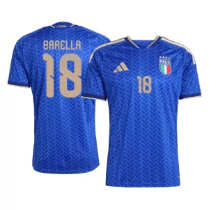 Italië Barella 18 Thuisshirt WK 2026